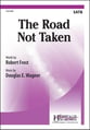 The Road Not Taken SATB choral sheet music cover